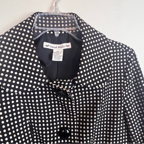 David Brooks blazer/jacket in black & white -women’s Medium - Picture 7 of 16